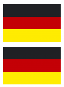 D Aufkleber Sticker Deutschland Länderkennung Länderkennzeichen
