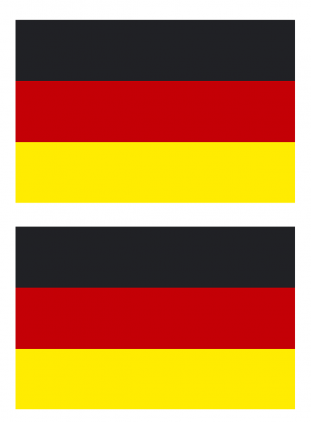 Bundesflagge Deutschland - Aufkleber, Others