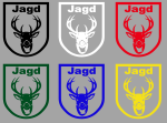 Aufkleber Jagd