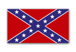 Aufkleber Südstaaten Flagge